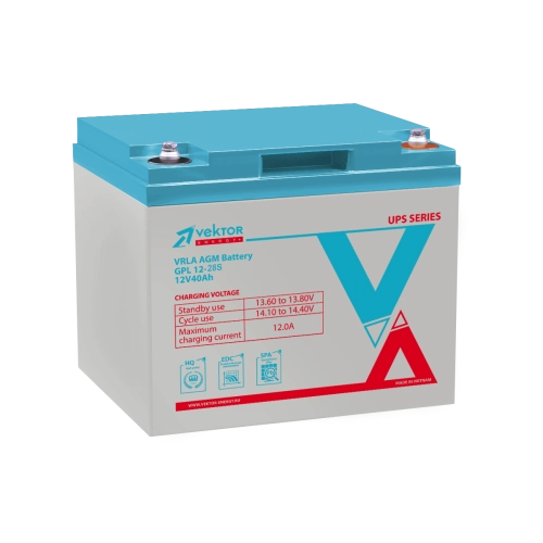 Аккумуляторная батарея Vektor Energy GPL 12-28S