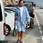 Шорты Смерч #4 Длинные Голубые