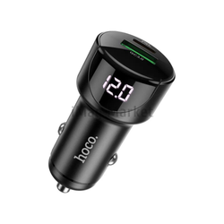 Автомобильное зарядное устройство Hoco Z42, 1 USB-A, 1 USB-C, 20W, 3A, черный