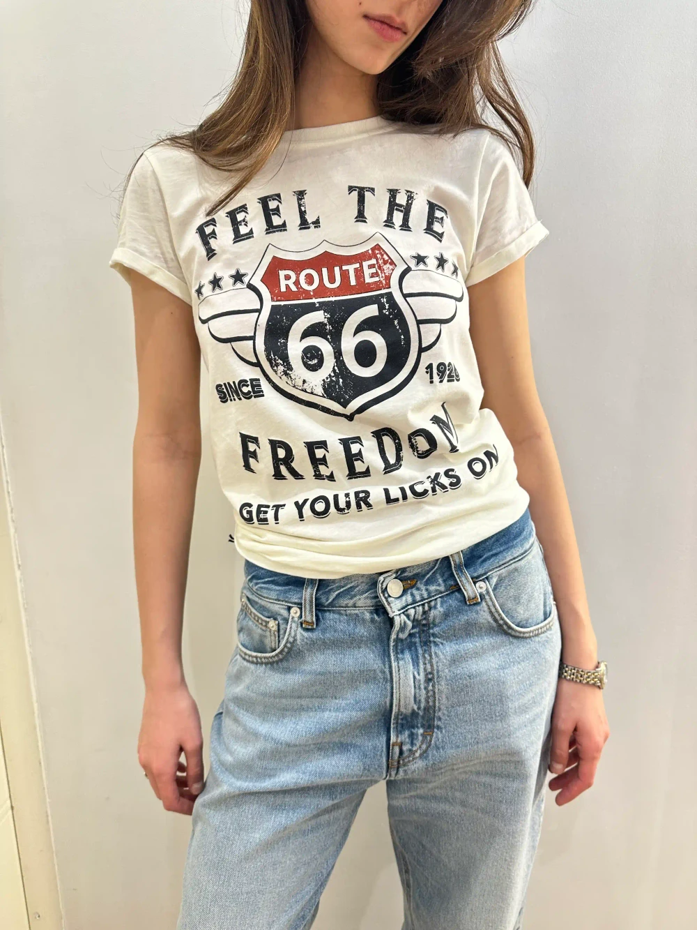 Футболка Recycled Karma Route 66