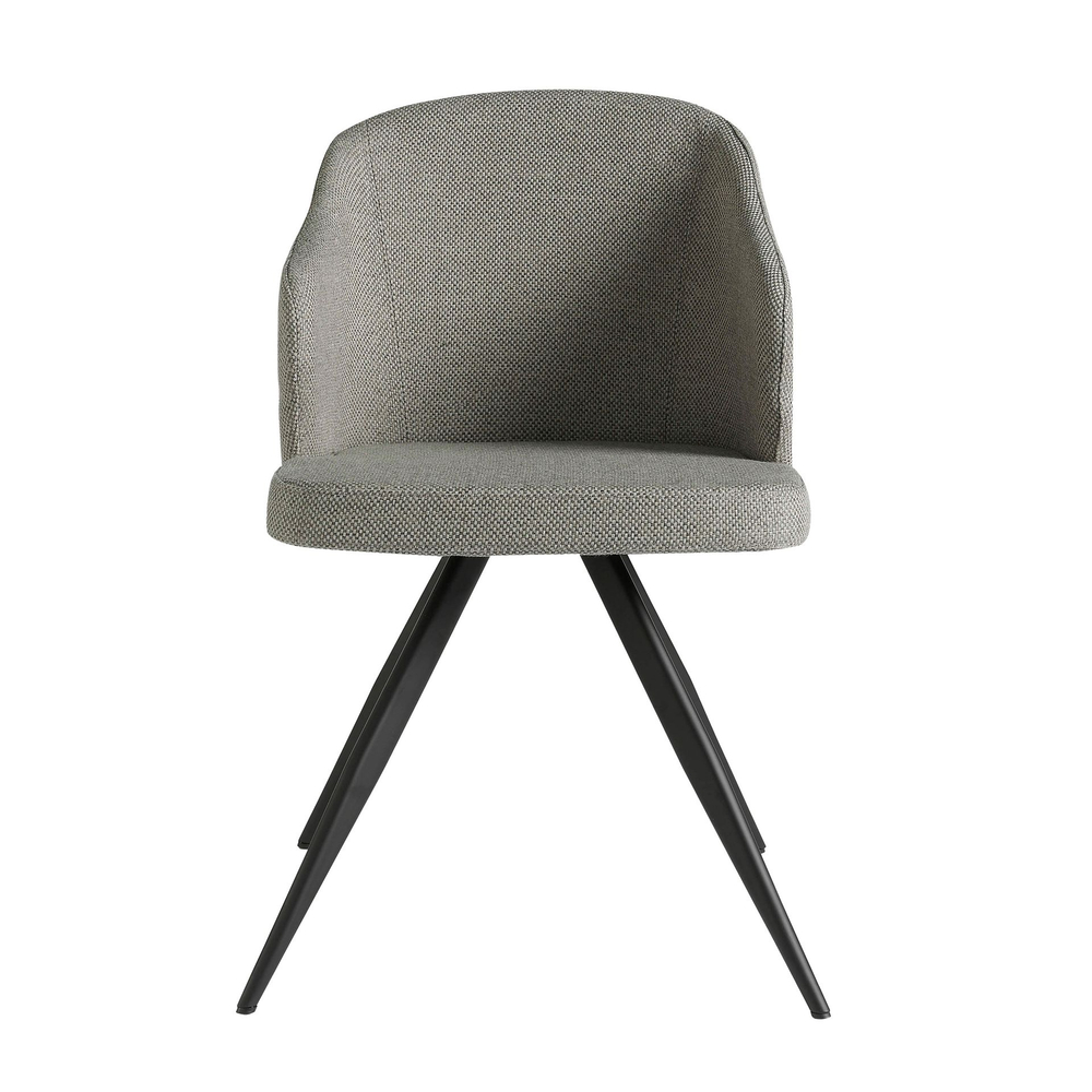 Стул Angel Cerda F3208-GRIS /4057 черные ножки