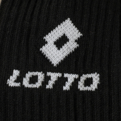 Lotto Tennis Socks 3 Pack - Black