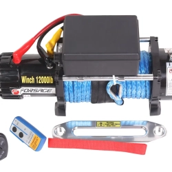 Лебедка автомобильная 5.5т, 12V (нейлоновый трос) Forsage F-TRH912000N