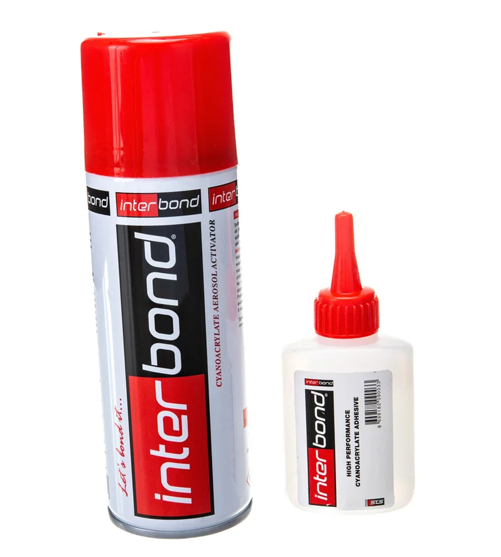 Клей двухкомпонентный INTERBOND 100гр+400мл