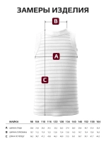 Майка для девочки на лето