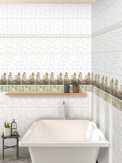 Панель ПВХ фотопечать с глиттером Аэлита золото 2700х250мм