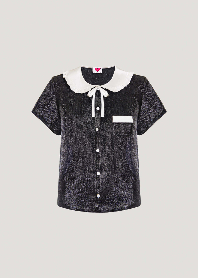 Блуза с коротким рукавом “Back to school”