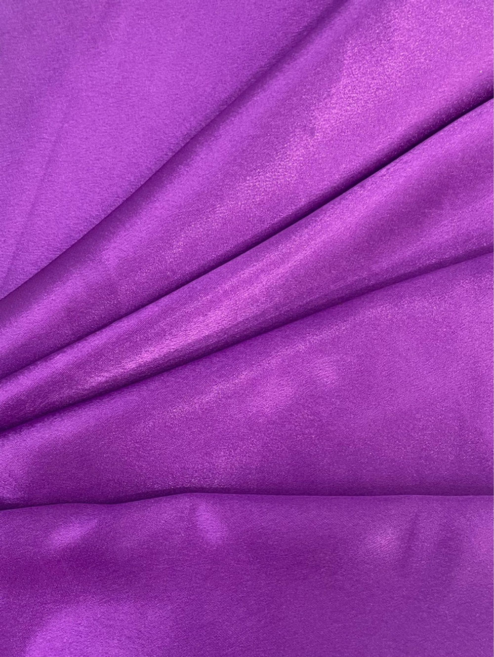 Ткань "Креп-сатин" (фиолетовый)