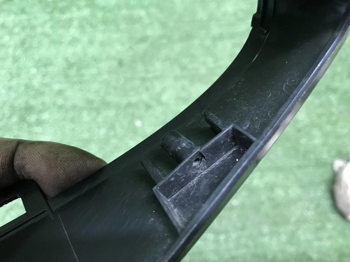 Накладка зеркала правая Porsche Cayenne 958 14-18