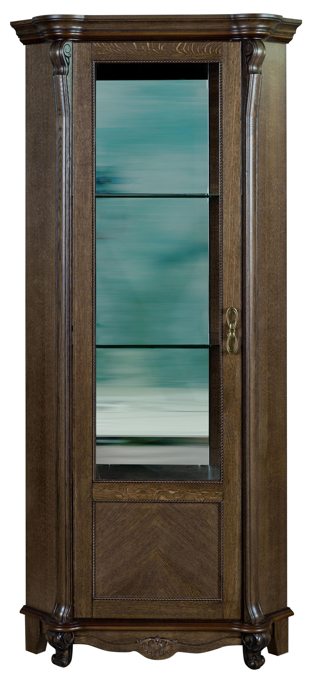 Шкаф с витриной «Алези» П1.350.0.13-01 (П350.13-01)