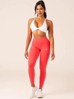 Леггинсы RYDERWEAR NKD V Scrunch Neon Salmon