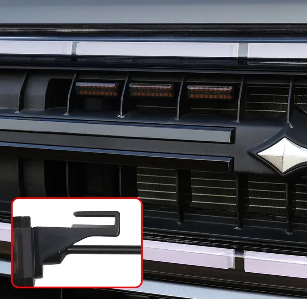 Светодиоды для BYD Leopard 5 2024+ Fangchengbao леопард фара на радиатор ночные ходовые огни