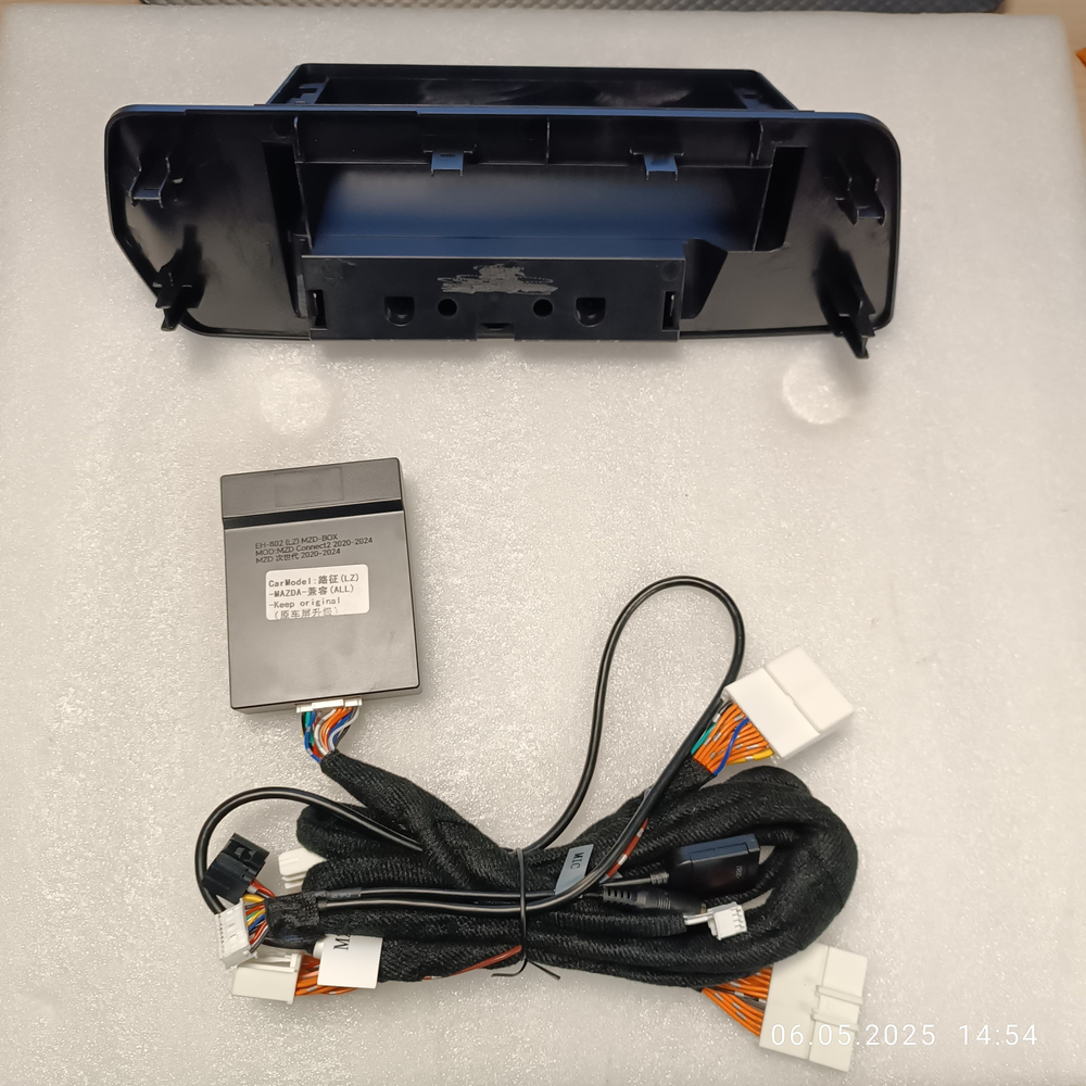 установочный комплект MAZDA CX-9 2021+ , рамка + проводка KB-HP-M1208-FW