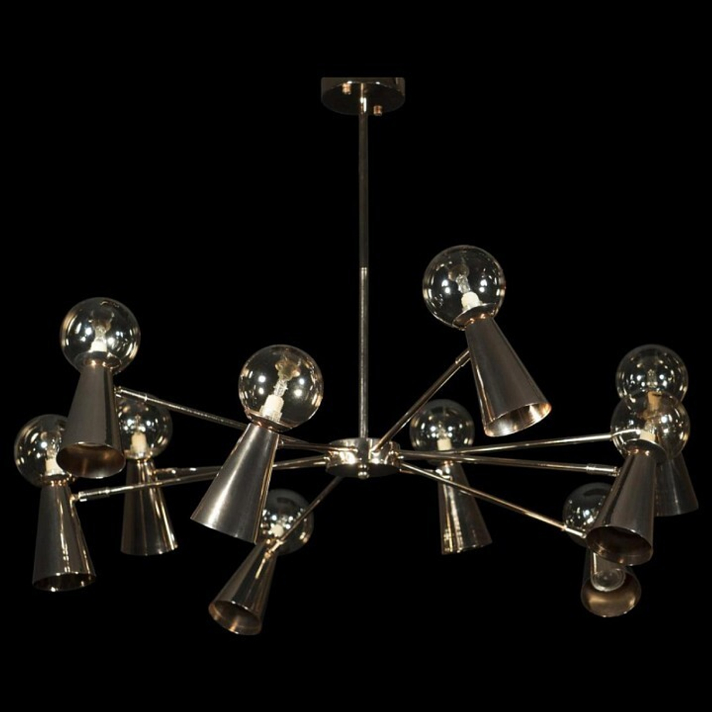 Люстра на штанге Loft it Halley 10046/10 Gold