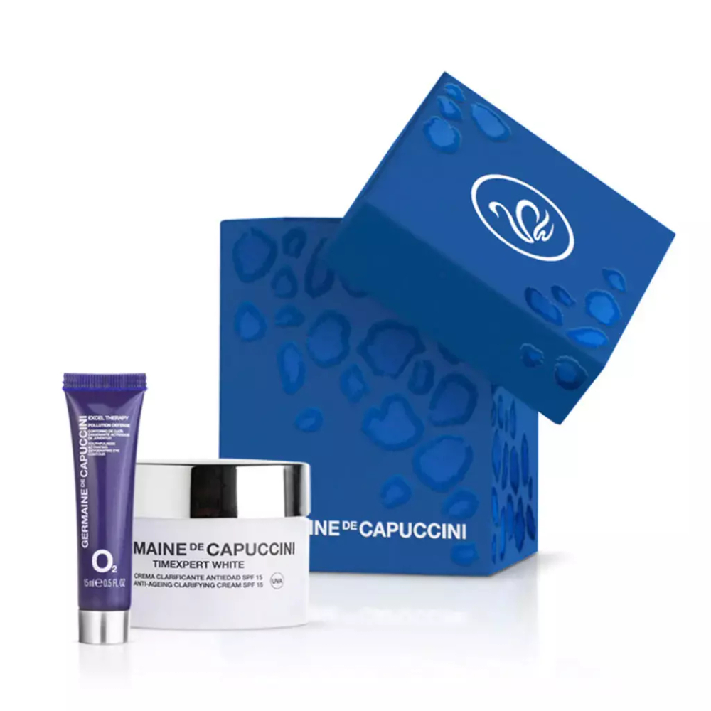 GERMAINE DE CAPUCCINI Trendy Box Timexpert White Anti-Ageing Clarifying Cream SPF15 & Excel Therapy