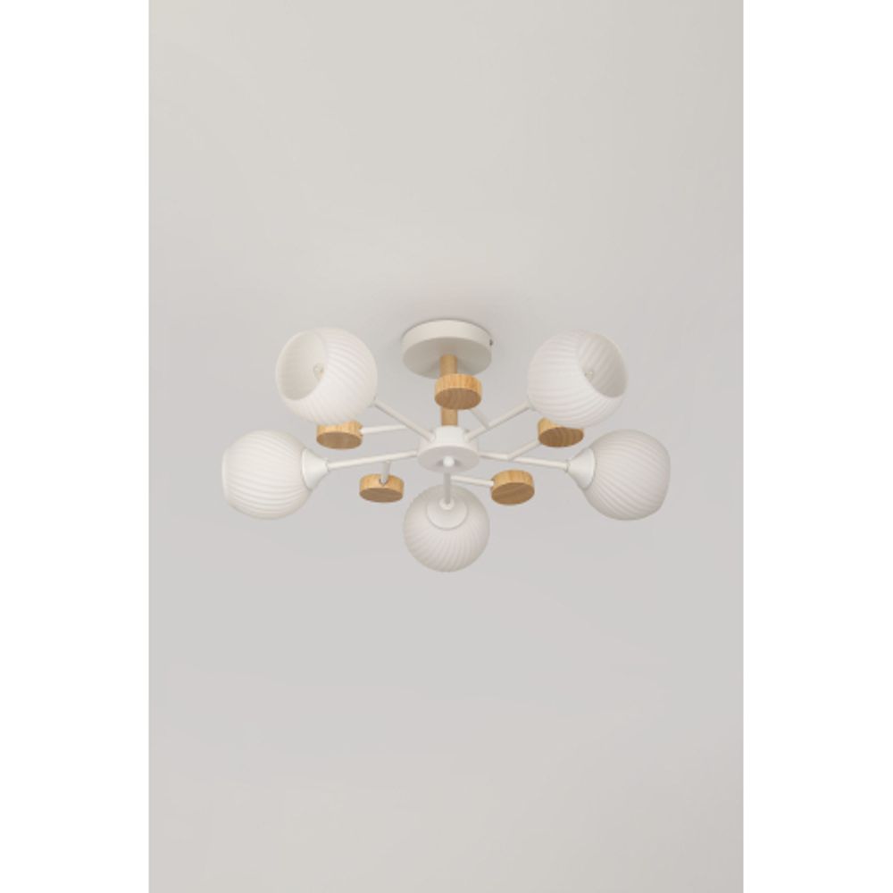 Люстра Rivoli Chiara 9180-305 5 х Е27 60 Вт модерн | Rivoli