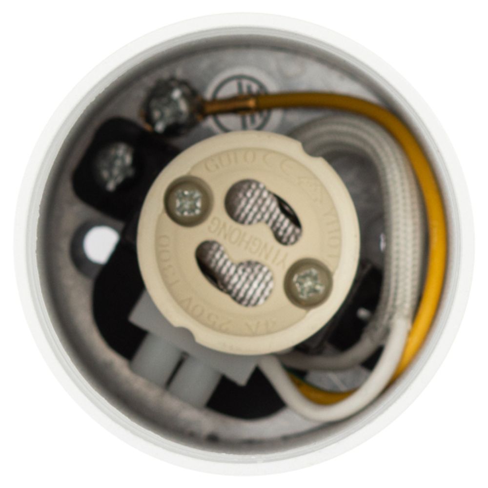 Светильник накладной ЭРА OL16 GU10 WH под лампу MR16 GU10 белый