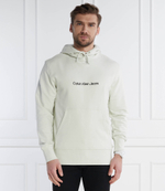 Худи SQUARE FREQUENCY LOGO CALVIN KLEIN JEANS - фисташковый(J30J325353)