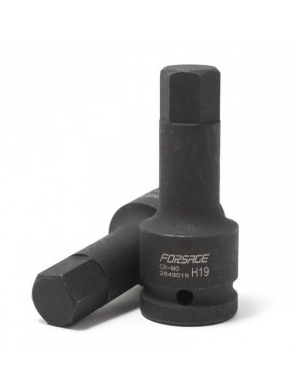 Головка-бита 6-гранная ударная, 30мм 3/4''(L-100мм) Forsage F-2649030