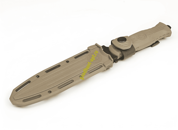 Нож тактический туристический разделочный НР-19 Кизляр AUS 8 Бежевый