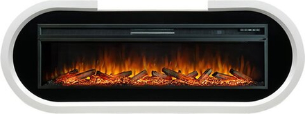 Каминокомплект Soho - Белый с черным с очагом Vision 60 LOG LED