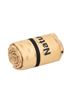 Коврик самонадувной односпальный Naturehike, с подушкой, бежевый (NH15Q002-D)