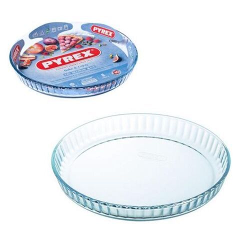 Форма для выпечки стекло, 28 см, 2.6 л, кругл, с волнистым краем, Pyrex, Bake & Enjoy, 813B000/7046