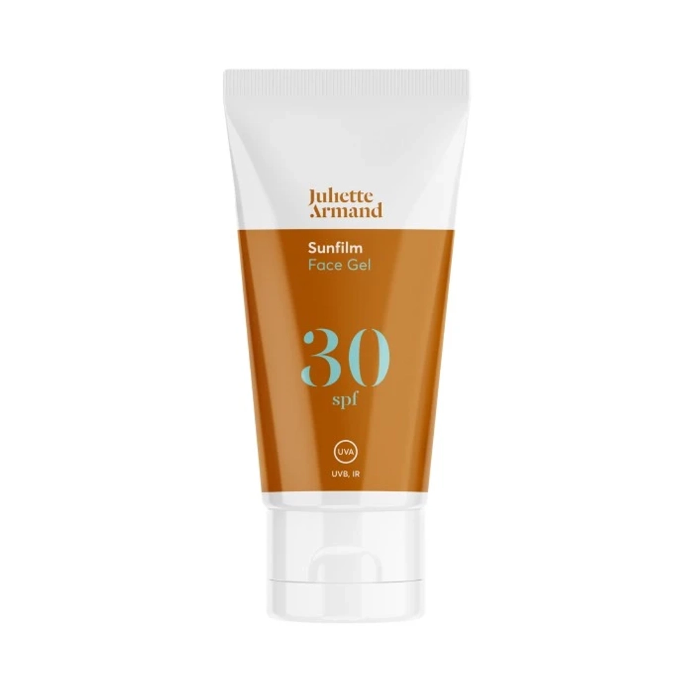 Face Gel SPF 30, Солнцезащитный гель SPF 30 транспарантный тон, JULIETTE ARMAND. Обладает успокаивающим действием, снимает раздражение, антиоксидант.
