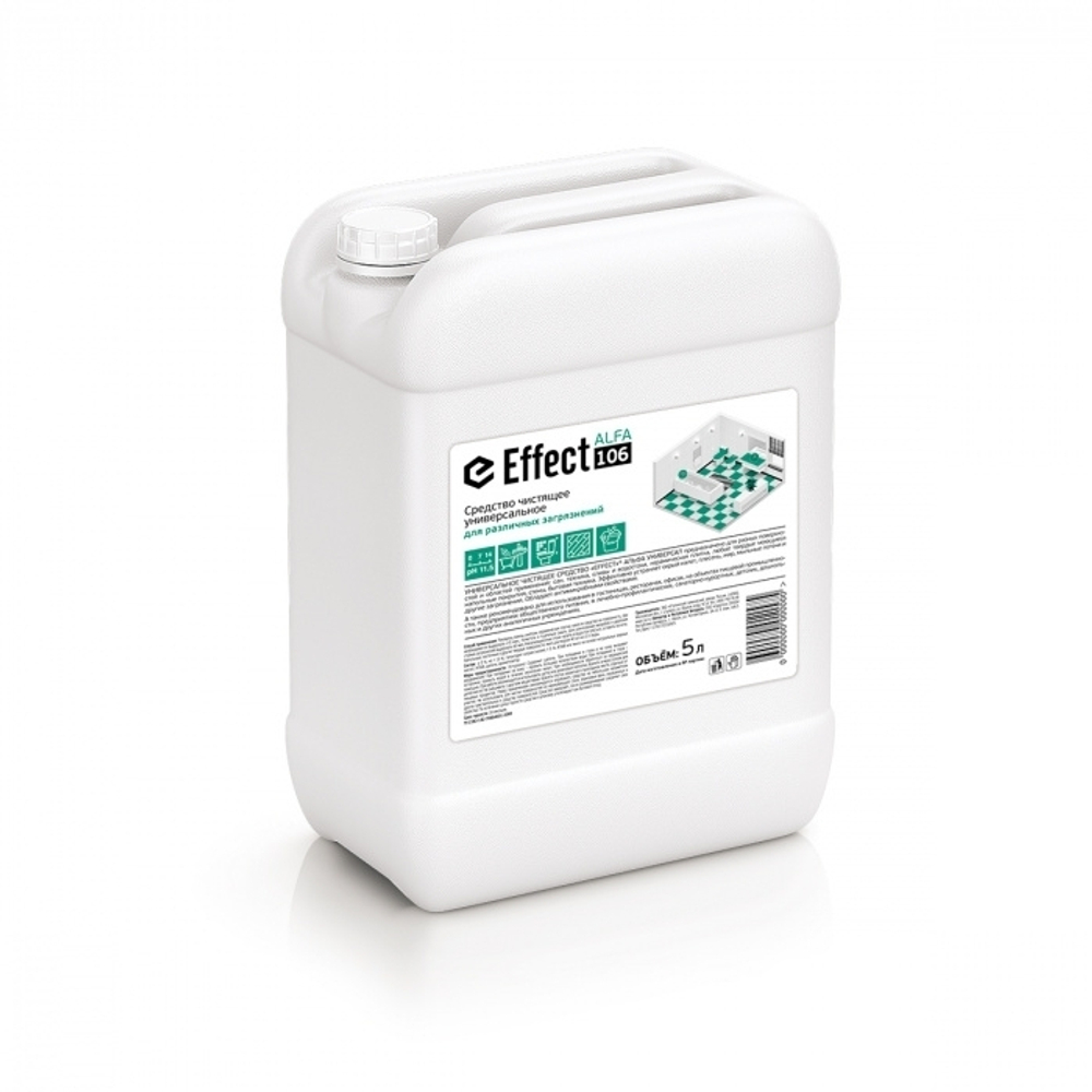 Средство универсальное чистящее для различных загрязнений EFFECT ALFA 106 5 л.