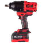MIGHTY SEVEN (DW-402AL) Гайковерт аккумуляторный ударный 1/2", 1700 Нм, 18 В, кейс, в комплекте фонарь