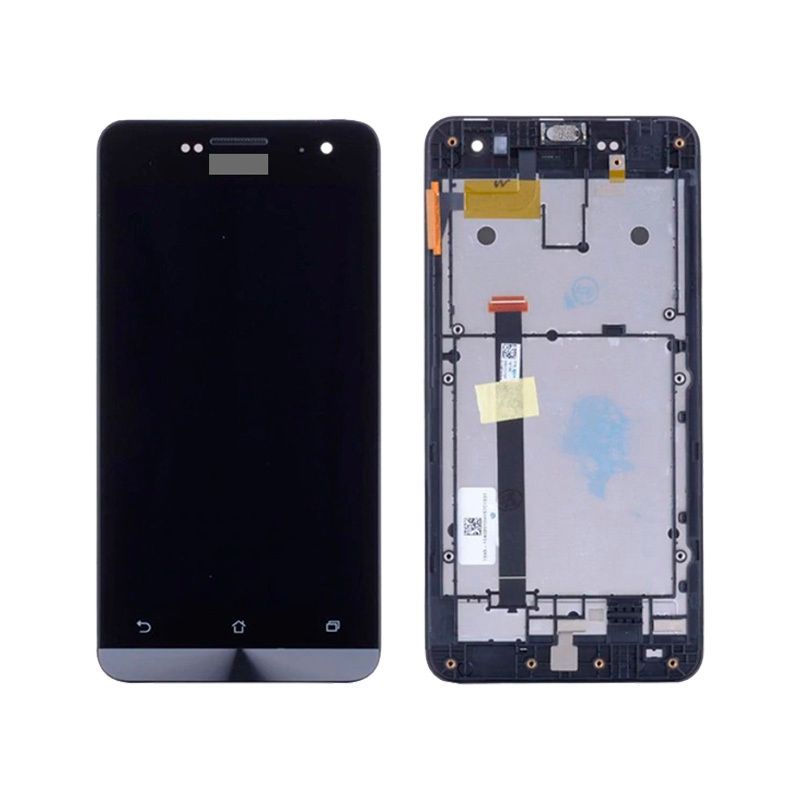 Дисплей для Asus Zenfone 5 T00J A500KL A500CG A501CG в сборе с тачскрином на рамке черный