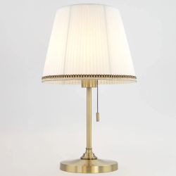 Citilux Линц CL402730 Настольная лампа бронза с белым абажуром