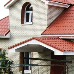 Фасадная панель Альта-профиль Кирпич Белый 1010*450мм 0,46м2
