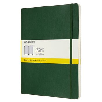 Блокнот Moleskine Classic Soft XLarge 190х250 мм клетка мягкая обложка (QP622K15)