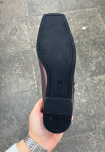 Туфли // Mary Jane // Metallic Lilac