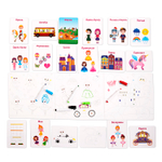 Набор магнитов для девочек