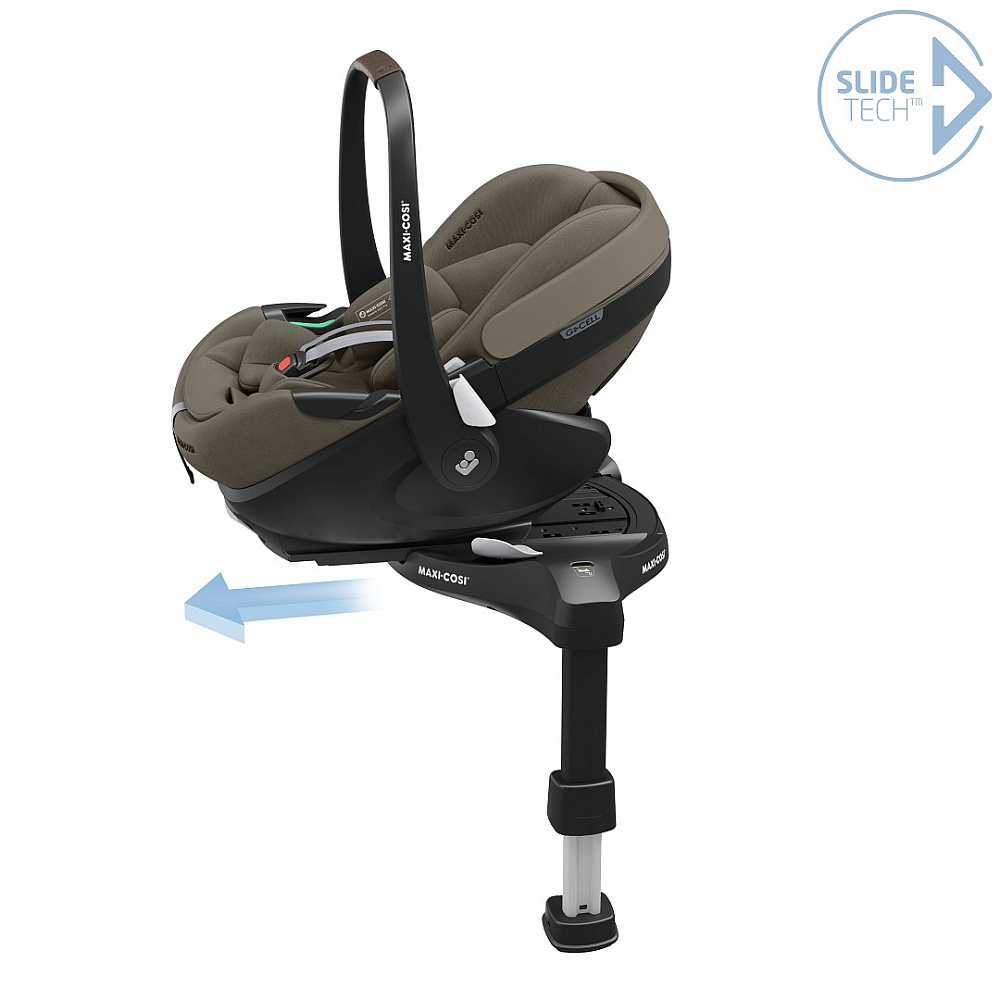 Коляска детская Maxi-Cosi Oxford Plus 3 в 1 с автокреслом Pebble 360 Pro Twillic Truffle 1978390110 PlusTwillic Black/Черный