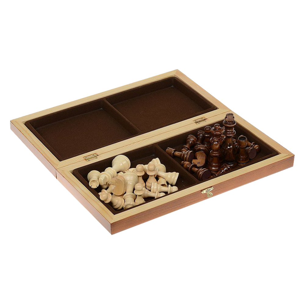 Шахматы деревянные Дракон с доской 40х40 см. SA-SH-514