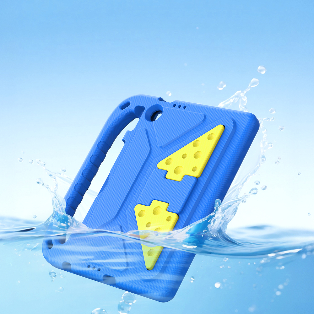 Детский чехол синего цвета на планшет Lenovo Tab K10 Gen 2 10.1 и Tab 10.1 Tablet (2025-) от Dux Ducis, серия Puff Series Case