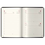 Ежедневник 2026г. А6, Berlingo Vivella Prestige, кожзам, бордовый, 184л