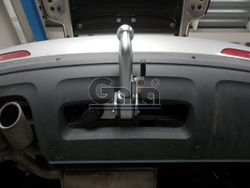 Фаркоп оцинкованный Galia V069C для Volkswagen Tiguan 2007-2016, 2016-, Audi Q3 2011-2018(паспорт и сертификат в комплекте)(без электрики)