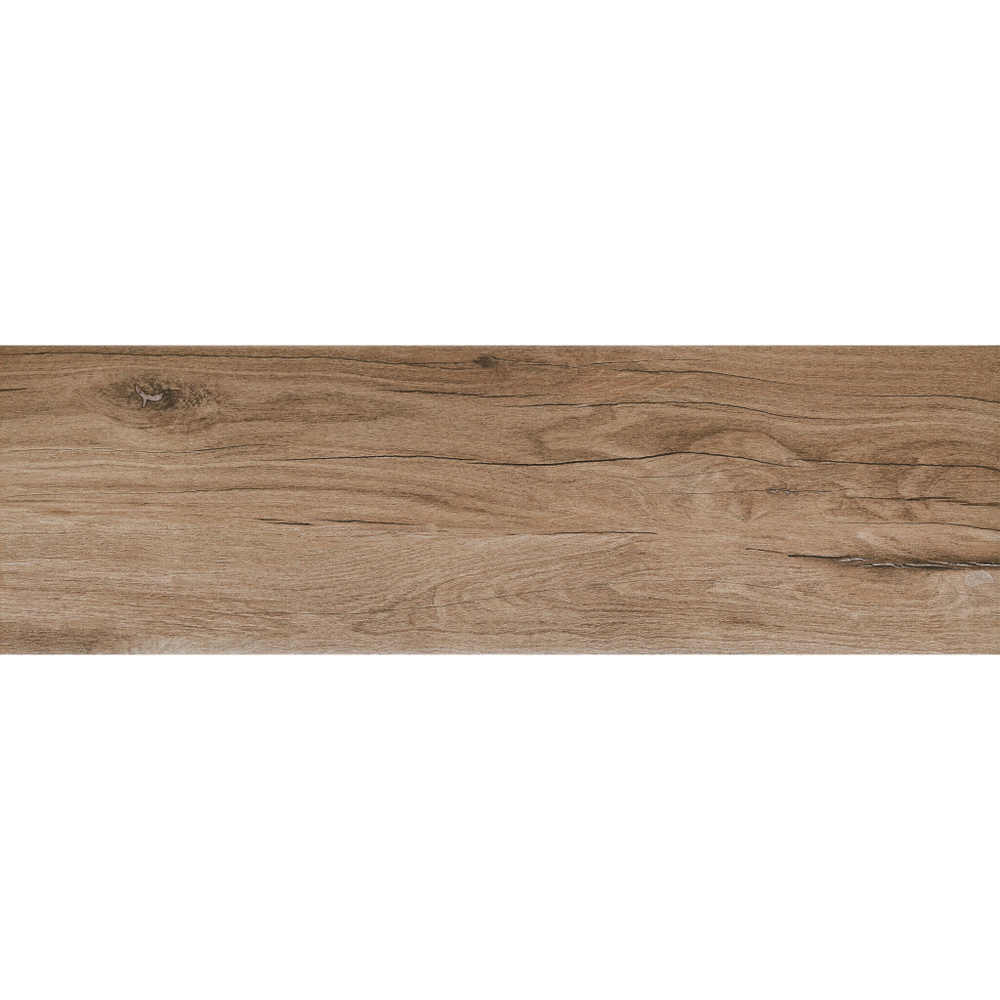 Керамогранит Cersanit Maplewood коричневый матовый 598х185х7,5 мм (11 шт.=1,216 кв.м)