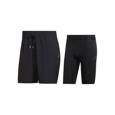 Мужские теннисные шорты adidas Paris 2in1 Shorts Men - Black