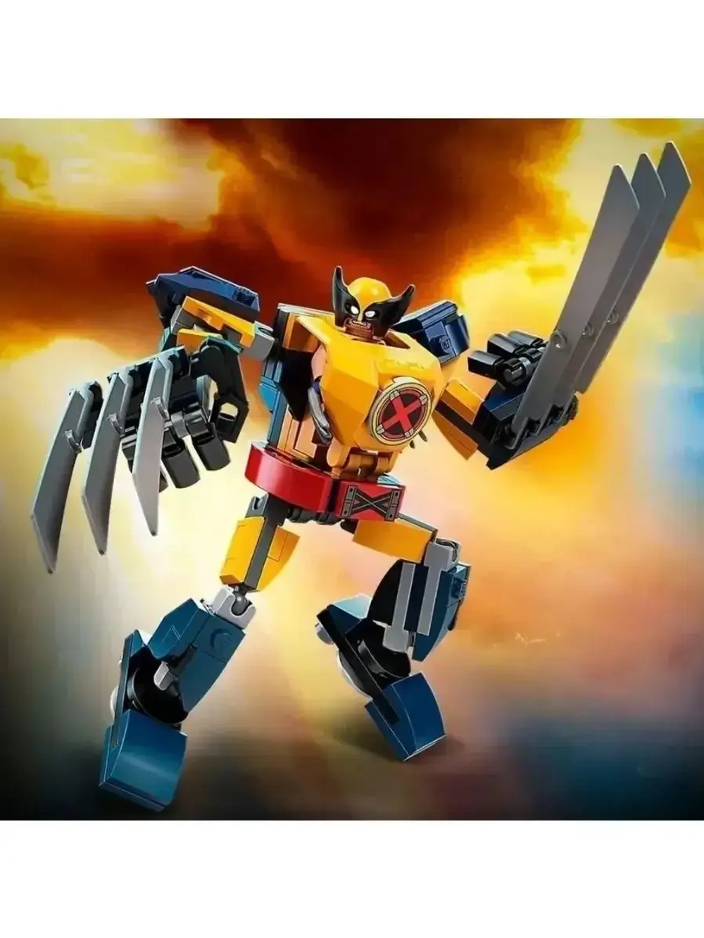 Конструктор Марвел Робот Росомаха 141 деталь 1022