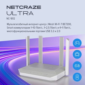 Netcraze Ultra - каталог keenetic