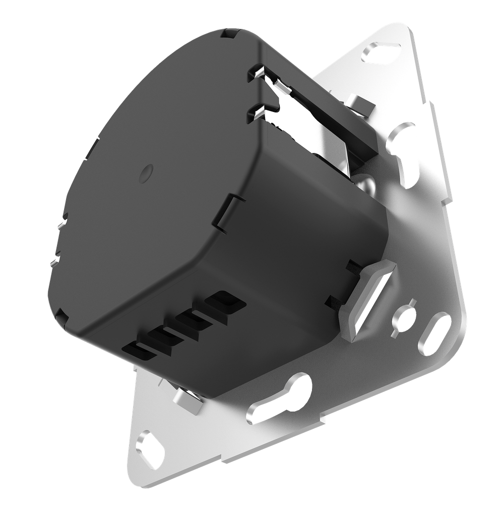 Светорегулятор поворотный,  LED, 300 Вт.,  с доп. входом,  серия DDIM