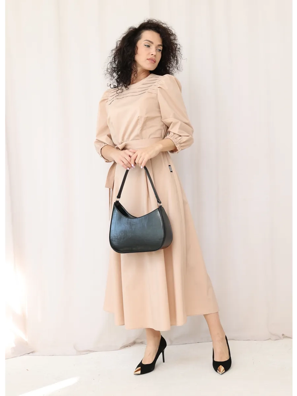 сумка через плечо маленькая багет