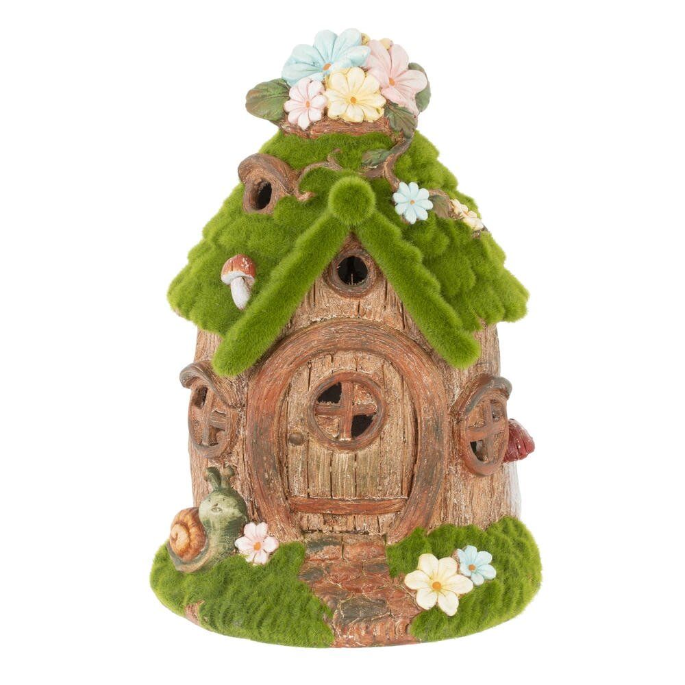 GAEM Фигурка декоративная "Дом" (подсветка, солнечная батарея), L27 W23,5 H39 см