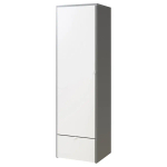 Платяной шкаф - VISTHUS IKEA/ ВИСТХУС ИКЕА, 63x59x216, белый/серый