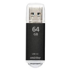 Флешка 64 GB USB 3.0/3.1 SmartBuy V-Cut (Черный)